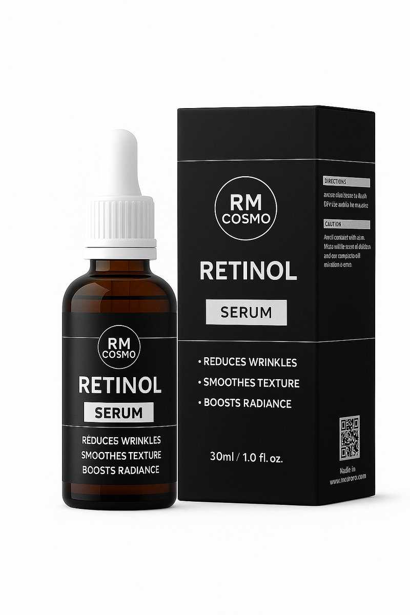 RM COSMO Advanced Retinol Serum – Anti-Aging & Skin Renewal Formula (30ml)